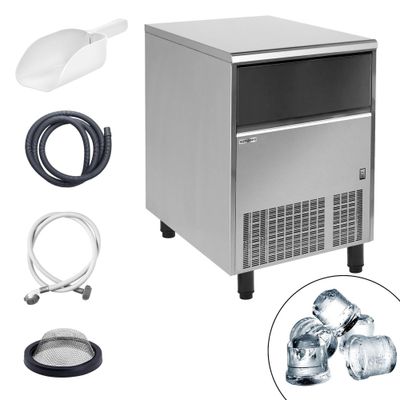 Eiswürfelbereiter - Zylinder- 132 kg/24 h