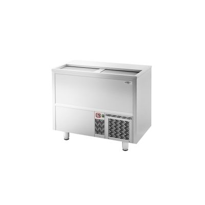 Flaschenkühltruhe - Edelstahl - 265 Liter