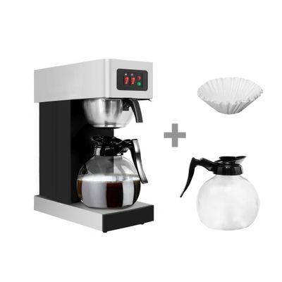 Filterkaffeemaschine - 1,8 Liter - 2 kW - inkl. 2 Glaskannen