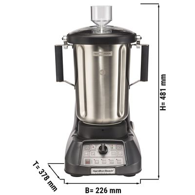 Hamilton Beach Food Mixer EXPEDITOR - 4 Litre - 1,5 kW - Stainless Steel Bowl	