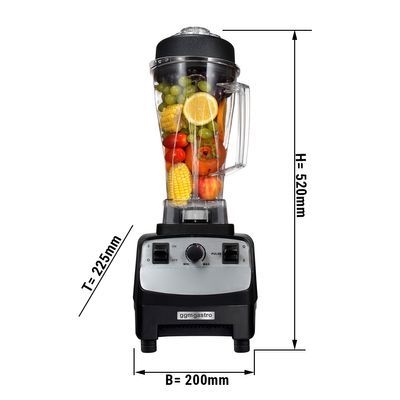 Foodmixer/ Standmixer - 2 Liter - 1500 Watt