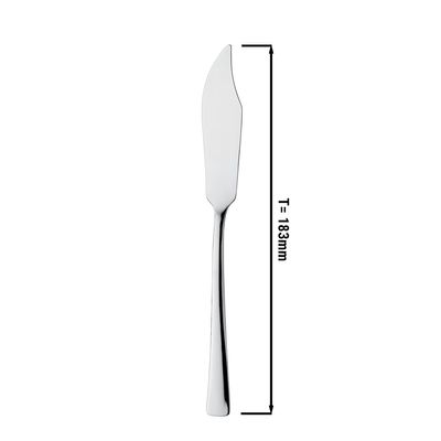 (12 komada) Nož za ribu Alessandra - 18,3 cm 