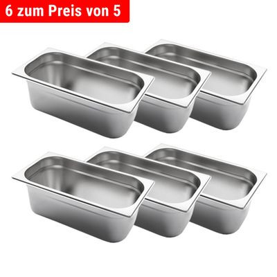 Stainless steel GN container 1/3 - depth: 150 mm