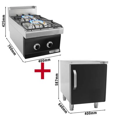 Gasherd Mit 1 Brenner – 2,2 KW, Kompakt & Leicht (1,8 Kg) Mit Piezo-Zündung Für Camping & Outdoor