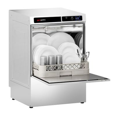 Geschirrspülmaschine - Touch - 3,6 kW - mit Reiniger-, Klarspüler- & Laugenpumpe