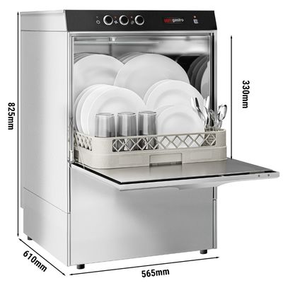 ماشین ظرفشویی - 4.9 کیلووات - همراه تمیزکننده، آبکشی و پمپ تخلیه