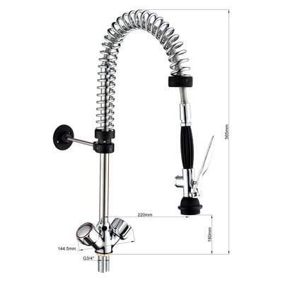 Single-hole Pre-rinse unit with mixer tap 7000