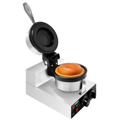 Waffeleisen - Einzeln - 1,3 kW - Form: UFO - mit 180° drehbarer Backfläche