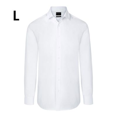 klasična muška košulja karlowsky - bijela - veličina: L