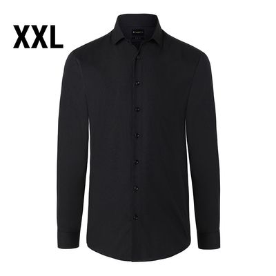 klasična muška košulja karlowsky - crna - veličina: XXL
