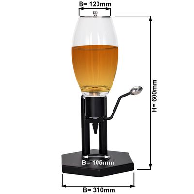 Honey dispenser - 5 litres - Black