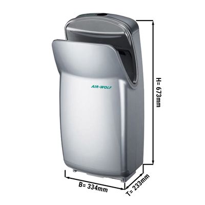 AIR-WOLF - Hand dryer - drying time: 10 seconds