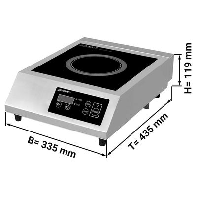 Induction cooker 3.5 kW