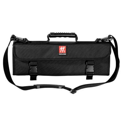 ZWILLING | Messertasche - für 7 Messer - mit Tragegurt - Schwarz