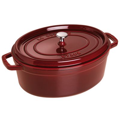 STAUB | LA COCOTTE - Cocotte - oval - 290mm - Gusseisen - Grenadine-Rot