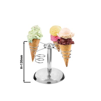 Ice cream cone holder "Spiral"