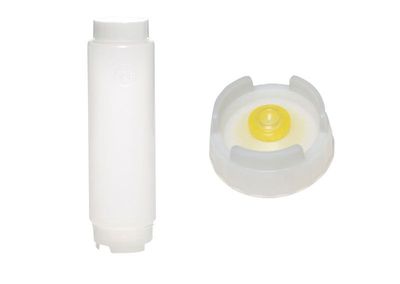 (12 Stück) Quetschflasche mit mittlerer Membran - 473 ml