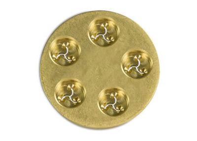 Fusilli 9 mm pasta moulding disc - for NMF8N & NMF13