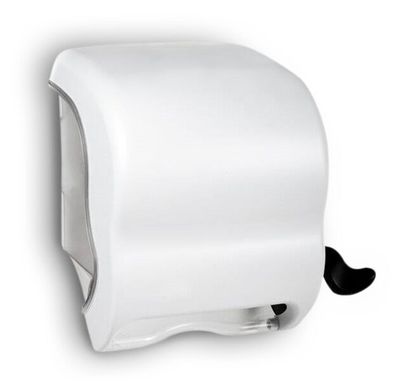 Dispensador manual de servilletas con palanca