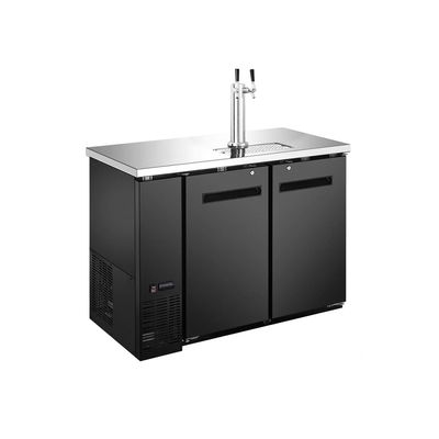 Bierkühler mit Zapfhahn - 2x 50 Liter Fässer - 1240x620mm