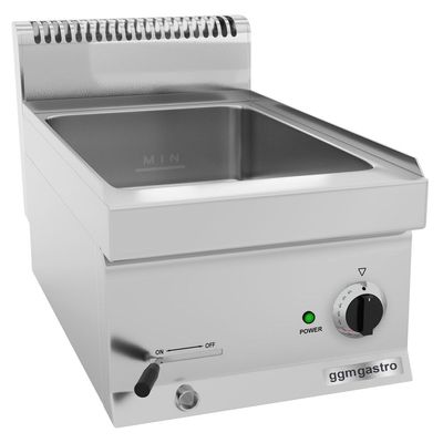 Elektro Bain-Marie - 1,2 kW - 1x GN 1/3 & GN 1x 1/2