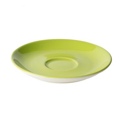(6 komada) BART COLOUR CAFE - Tanjurić cappuccino šalice - Ø 155 mm - Boja limete 
