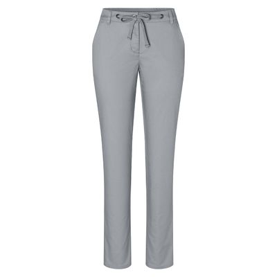 KARLOWSKY | Damen Chinohose Modern-Stretch - Stahlgrau - Größe: 46