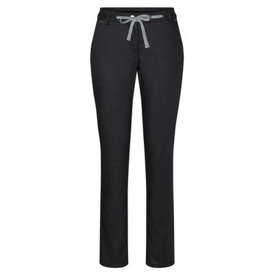 KARLOWSKY | Damen Chinohose Modern-Stretch - Schwarz - Größe: 54