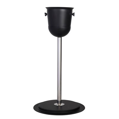 Wein-/ Champagnerkühler Ständer - Schwarz
