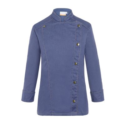 KARLOWSKY | Traper ženska kuharska jakna - Vintage Blue - Veličina: 34