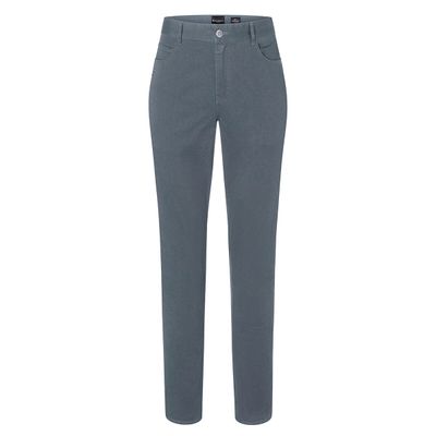 KARLOWSKY | Damen 5-Pocket-Hose - Anthrazit - Größe: 40