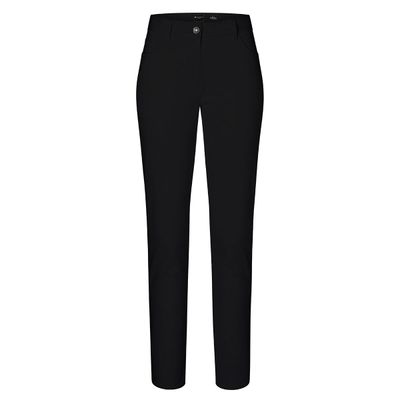 KARLOWSKY | Damen 5-Pocket-Hose - Schwarz - Größe: 52
