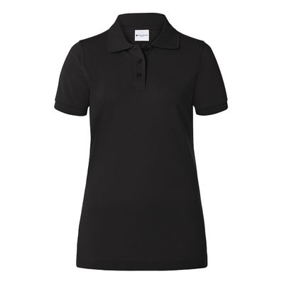 KARLOWSKY | Damen Workwear Poloshirt Basic - Schwarz - Größe: XS