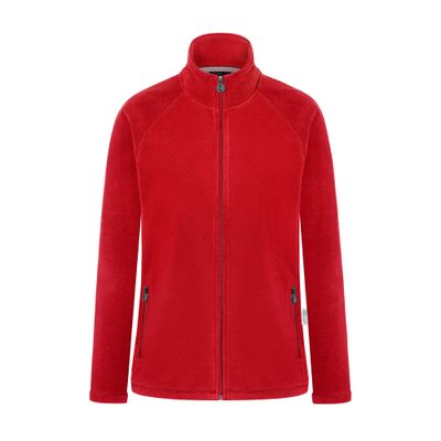 KARLOWSKY | Damen Workwear Fleecejacke Warm-Up - Rot - Größe: XL