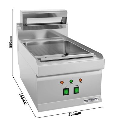 CCF5 Riscaldatore Per Patatine A Quarzo Con Vassoio GN 1/1 - Per Bar, Ristoranti E Attività Commerciali - Foto 2