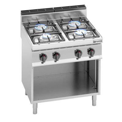 Plinski štednjak - 21,5 kW - 4 plamenika