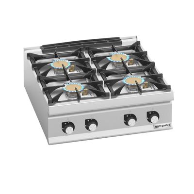 Fornello A Gas Independente DAOHHFO 4 Bruciatori - Con Doppio Ripiano E Parabrezza, Per Interni Ed Esterni - Foto 14