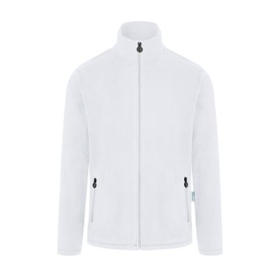 KARLOWSKY | Herren Workwear Fleecejacke Warm-Up - Weiß - Größe: 5XL