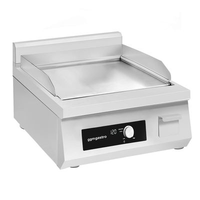 Induktions-Bratplatte - 5 kW - Grillfläche: 360x240mm - Glatt