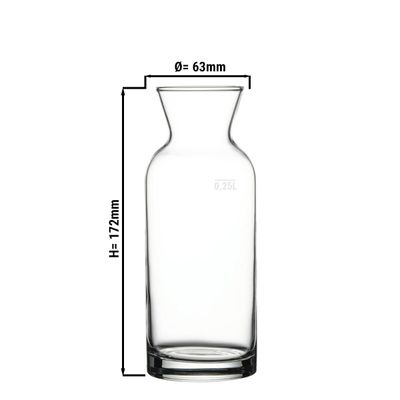 (12 pieces) Carafe - VILLAGE - 250 ml