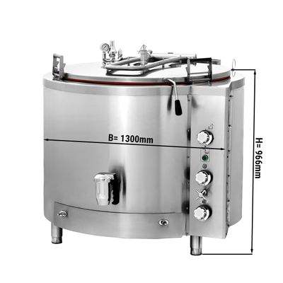 Plinski kotao za kuhanje - 500 litara - 56 kW - Indirektno grijanje 