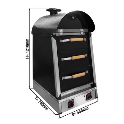 Electric Kumpir Potato Oven - with 3 Drawers	