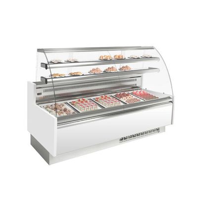 Vetrina Pasticceria 4 Ripiani 50x49x26cm | Display Acrilico Per Dolci E Pane