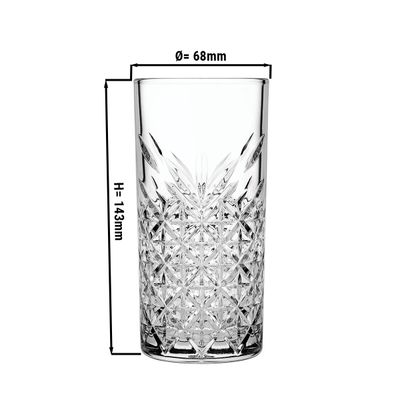 (12 Stück) Longdrinkglas - TIMELESS - 300 ml