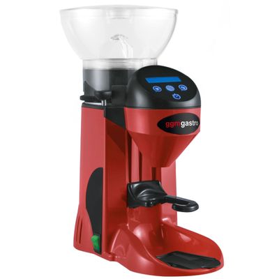 Kaffeemühle - 1kg - 77dB - Mit automatischer Dosierung - Rot
