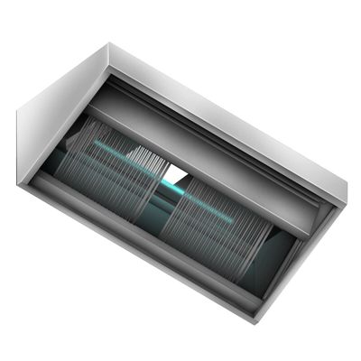 Plasma Dunstabzugshaube - 1,6 m - mit Filter & Lampe