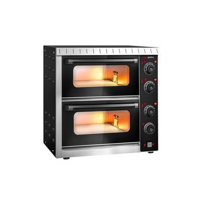 Elektro Mini Pizzaofen - 4+4x 20cm - Manuell