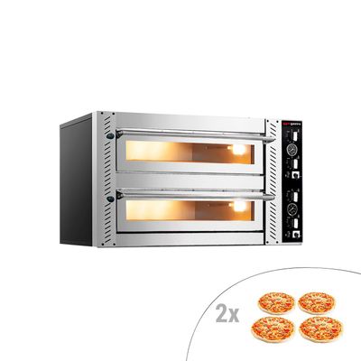 Električna Pizza pećnica - 4+4x 34 cm - Ručno upravljanje 