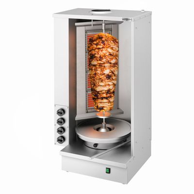 Gas Shawarma-/ Döner Grill - 4 Brenner - max. 60 kg