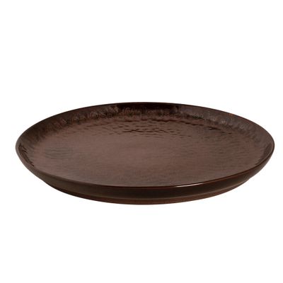 (6 Stück) BAMA COPPER - Teller - flach - Ø 270mm - Kupfer